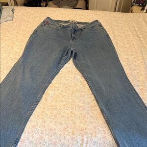 Abercrombie & Fitch Medium Blue Flare Jeans
